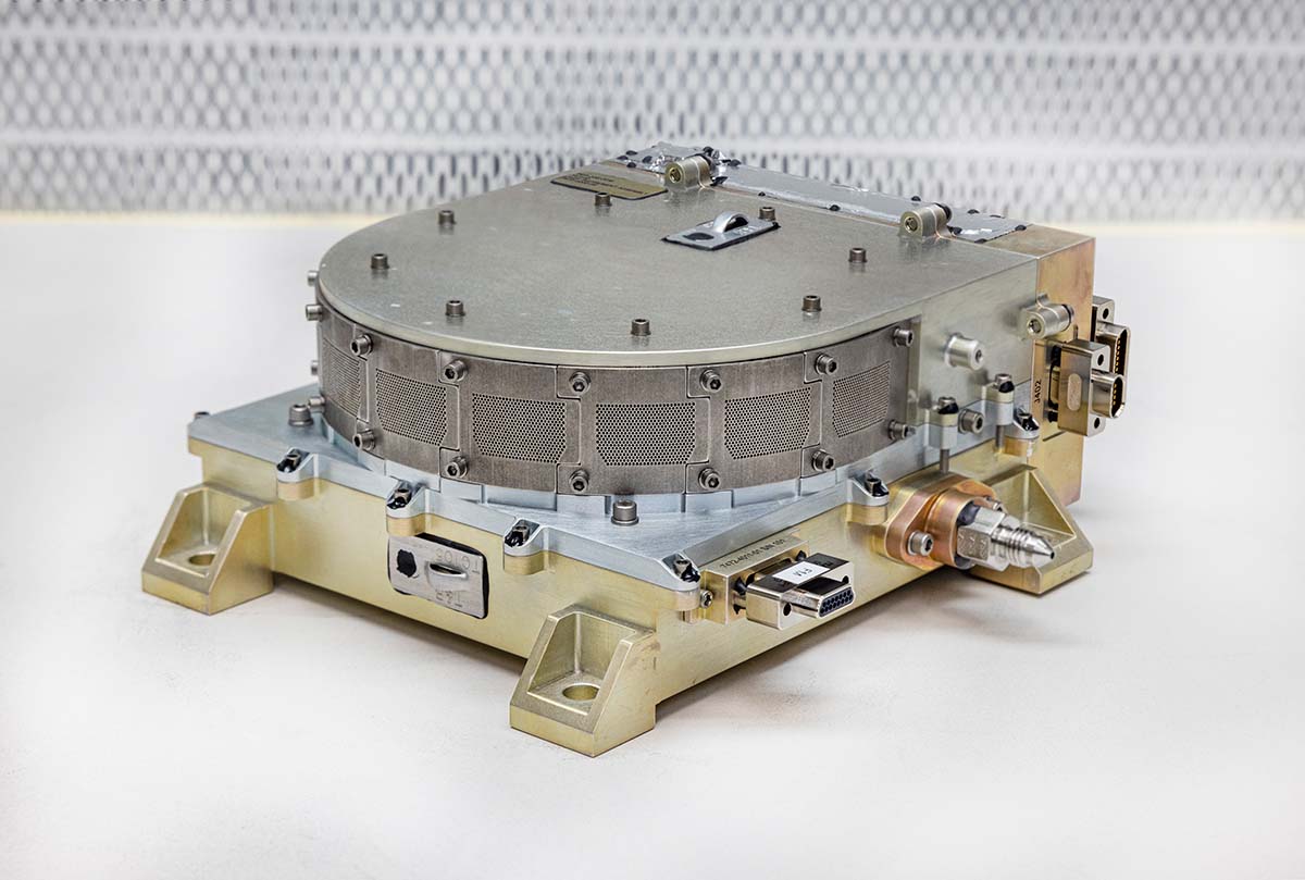 Image of the JoEE instrument, an electronic spectrometer