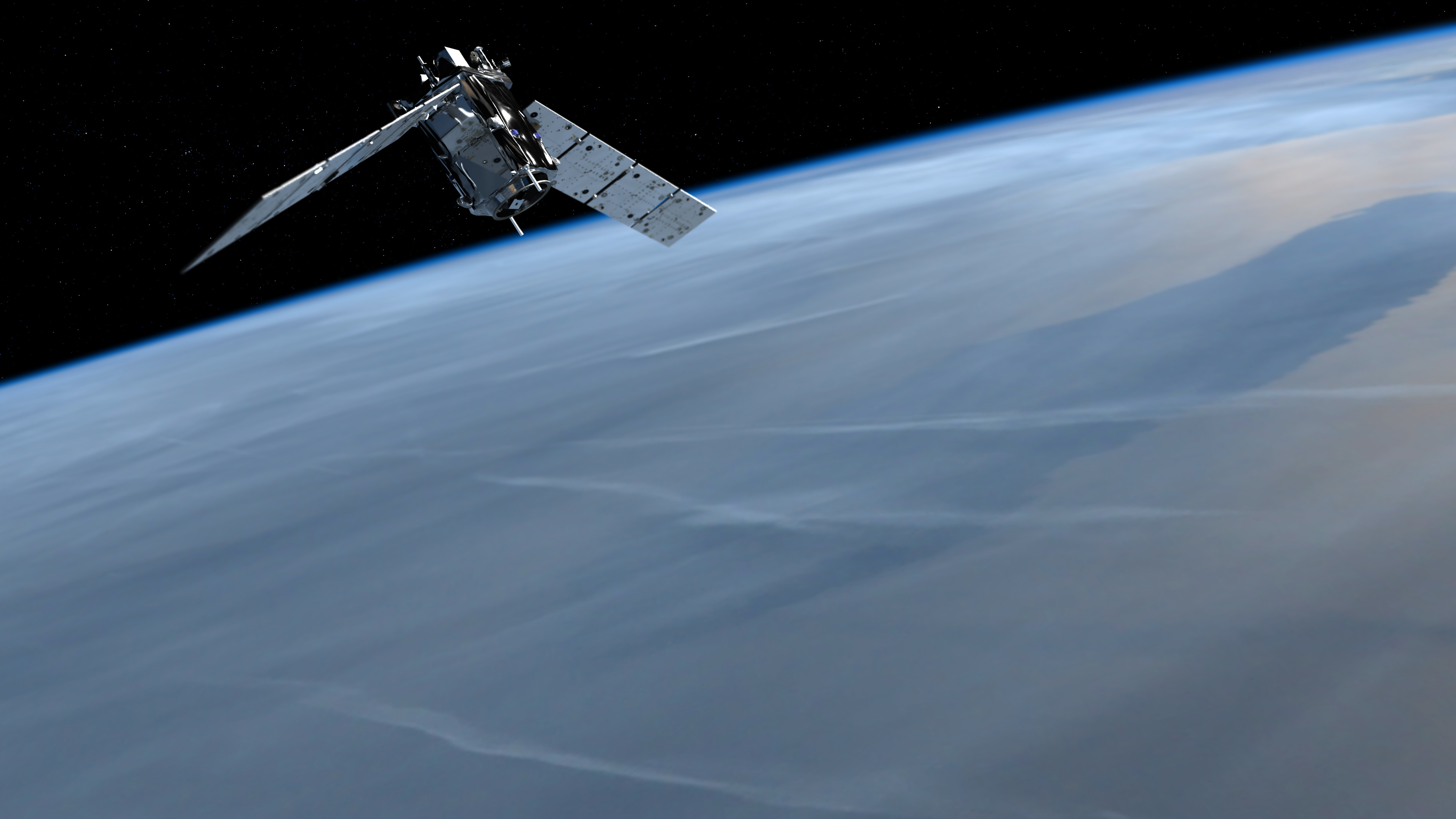 Artist rendering of NASA's TIMED mission