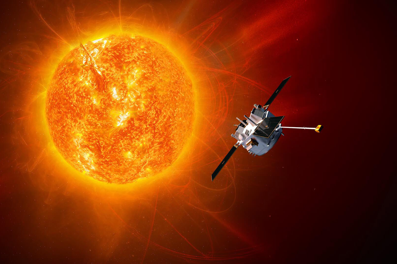 ULEIS Spacecraft near the sun