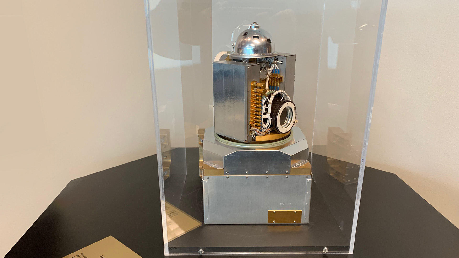 Image of the Low Energy Charged Particle (LECP) instrument, built by APL for the NASA Voyager missions.