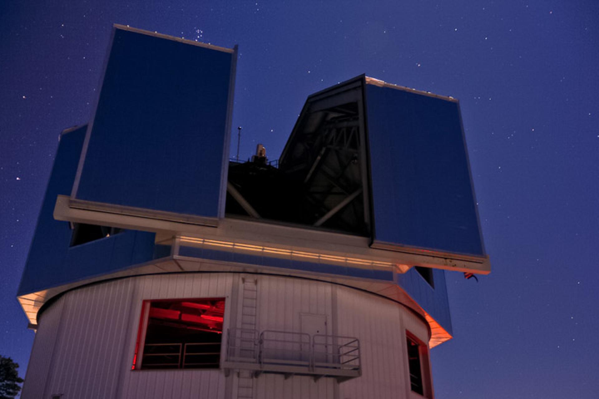 Image of Discovery Telescope at Lowell Observatory in Arizona.