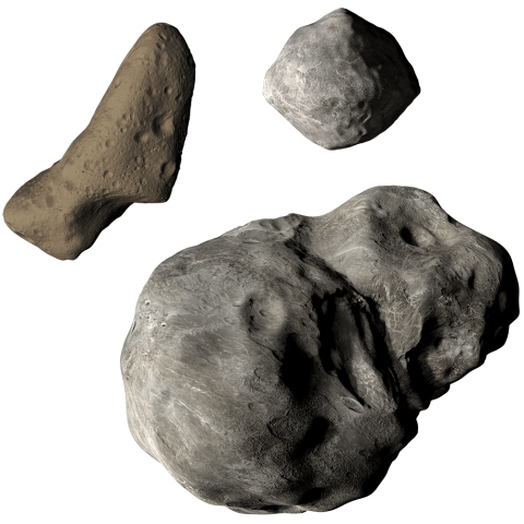 Graphic of Asteroids