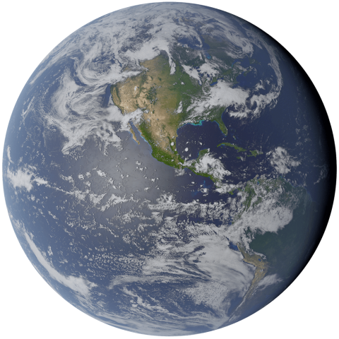 Graphic of Earth