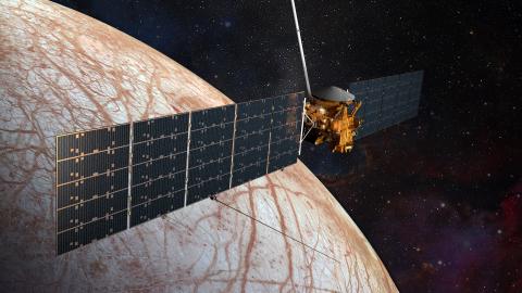 Featured photo for Johns Hopkins APL Team Earn NASA Awards for Europa Clipper Work