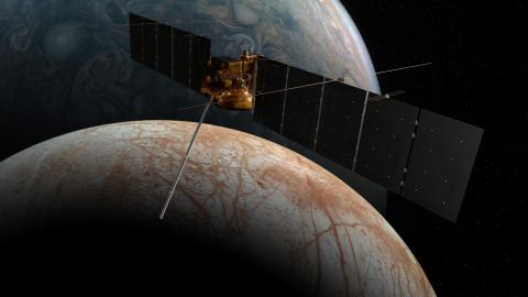 Featured photo for Johns Hopkins APL Team Delivers Critical Parts for Europa Clipper’s Mapping Instrument