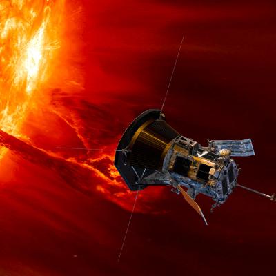 Parker Solar Probe approaching the Sun
